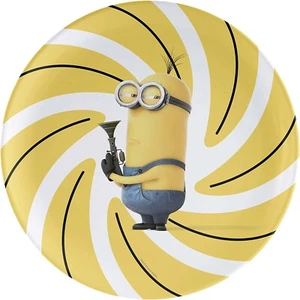 [Zak Designs] Minions 10 inch Durable Melamine Plate - Despicable Me 3 - New - Picture 1 of 1