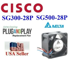 Cisco SG500-28P OEM Delta Genuine Fan, Cisco P/N: 3620434211 - Picture 1 of 5