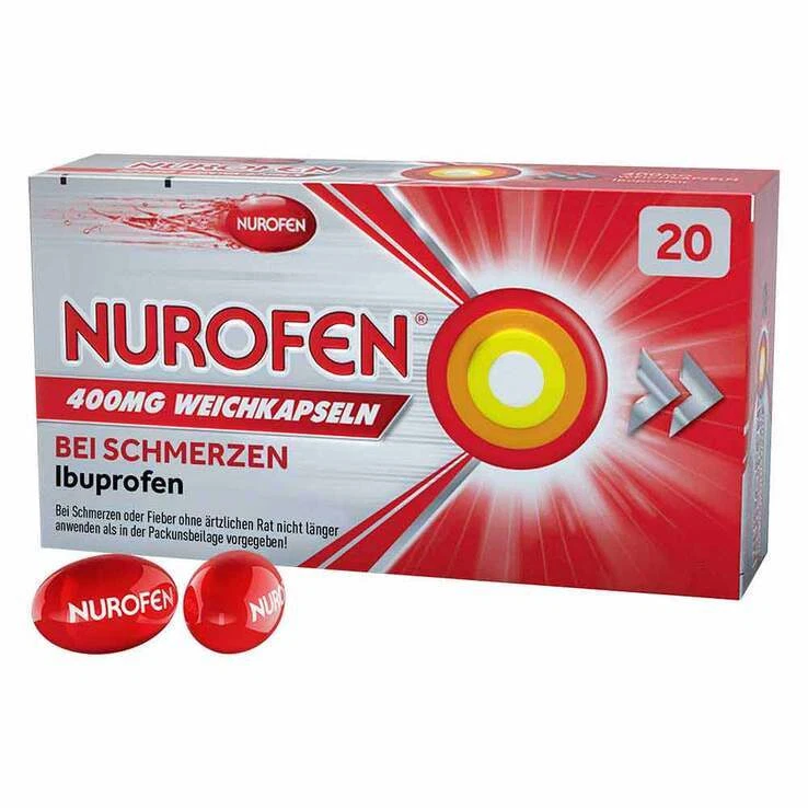 NUROFEN® 400 mg Weichkapseln · 20 St · PZN 16225037