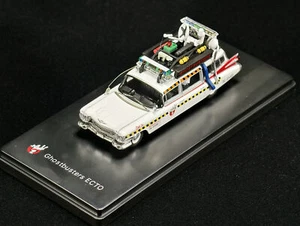 YS 1:64 Ecto-1 Movie version of the Ghost Diecast Model Car - Picture 1 of 6