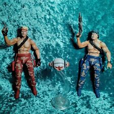 NECA CONTRA 8 BIT VIDEO GAME 2 PACK BILL AND LANCE  7 INCH ACTION FIGURE SET