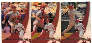 MIKE LIEBERTHAL 3 CARD LOT 2000 TOPPS GOLD LABEL SET 67 CLASS 1 2 3 PHILLIES - Picture 1 of 1