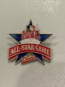 1985 Baseball All Star Game Press Pin Minnesota Twins Metrodome - Bild 1 von 2
