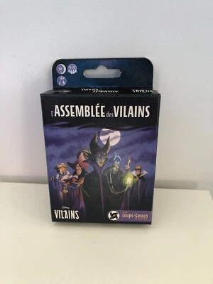 Disney Jeu Loups Garous Disney Vilains ASMODEE Neuf - Photo 1/4