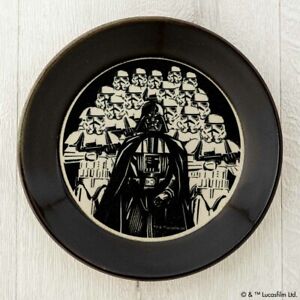 STAR WARS MASHICO Plate 17cm [Darth Vader & Stormtrooper] Black