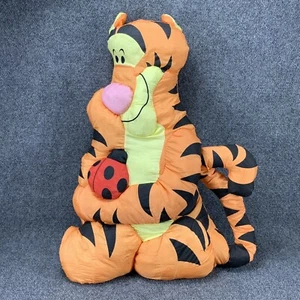 Vintage Tigger Pillow Play by Play Disney Winnie The Pooh Large 24” Puffy Plush - Picture 1 of 12