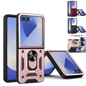 Robuste Hülle für Samsung Galaxy Z Flip7 5G Stoßfest Robust Ring Ständer Cover - Bild 1 von 37
