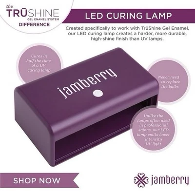 Lámpara de Curado LED Jamberry TruShine - NUEVA EN CAJA Foto 1 de 3