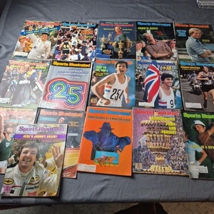 Vintage 70s 80s Sports Illustrated Magazine Lot of 16 Mixed Sports Covers GOATS - Imagen 1 de 23