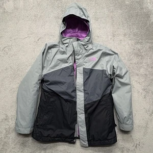 Chaqueta North Face Niñas Grande 14 16 3 en 1 Impermeable Abrigo de Invierno - Imagen 1 de 10