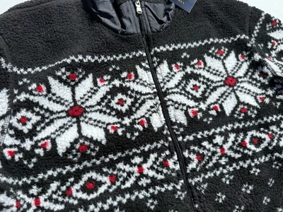 ¡Nuevo! Polo Ralph Lauren Genuino Invierno Cremallera Vellón Para Hombre 2XL Negro Foto 1 de 4