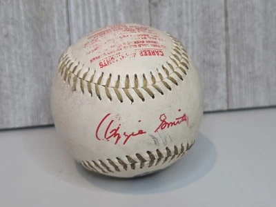 Ozzie Smith Signed Baseball Autographed St Louis Cardinals - Image 1 of 4