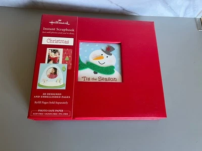 Álbum de recortes instantáneo Hallmark Christmas Is The Season 6x6 páginas, nunca usado Foto 1 de 3