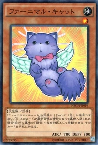 Yugioh NECH-JP019 Fluffal Cat Common Japanese NM - Picture 1 of 6