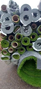 Rasenteppich Restposten 250 m² 4 m breit verschiedene Längen Höhen Grass - Bild 1 von 6