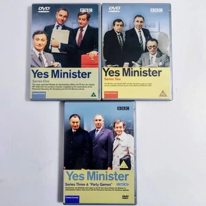 DVD Comedy Yes Minister Series 1 2 3 – BBC Classic British Complete 4 Disc Set - Bild 1 von 14