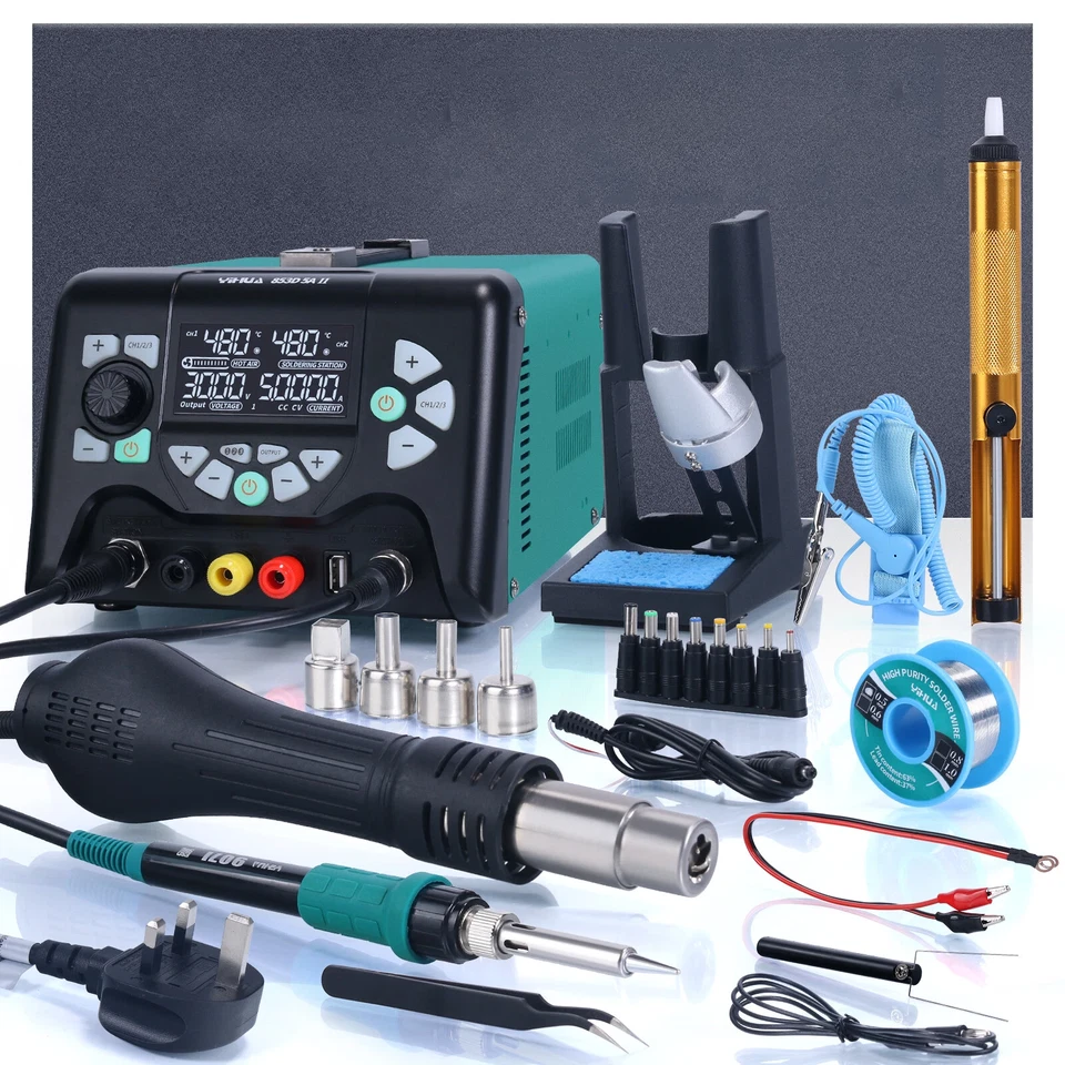 Faulty YIHUA 993DM High Power Precision Hot Air Rework station