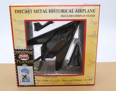 Estampilla postal aviones modelo Power 1:150 F-117 Stealth Stars & Stripes #5386-1 Foto 1 de 4