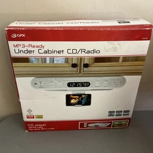 GPX MP3-Ready Under Cabinet CD/Radio Player KC220S NEW OPEN BOX! - Picture 1 of 13