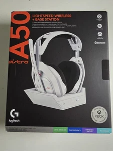 Logitech G Astro A50 Omni-Platform Wireless Gaming Headset + Base Station - NEW - Picture 1 of 8