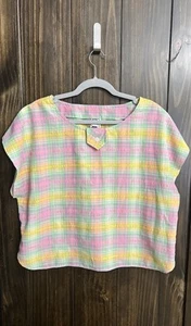 vintage You Babes Crop Top size XL 70s 1980s - Picture 1 of 8