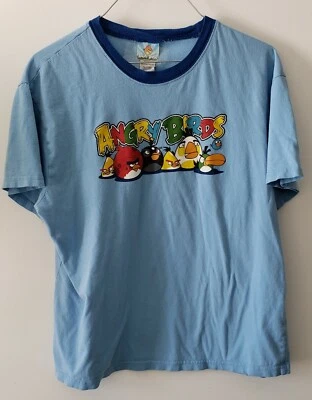 ANGRY BIRDS T-SHIRT WOMEN'S SIZE MEDIUM SLEEPWEAR  - Image 1 of 4