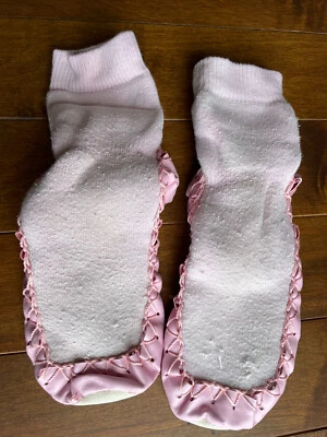 Hanna Andersson Talla 1Y-3Y Zapatillas de Cuero Rosa Mocasines Suecos Niñas Zapatos Foto 1 de 3