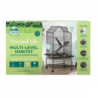 Oxbow Enriched Life Multi-Level Habitat for Chinchillas & Rats. New in box. - Image 1 of 2