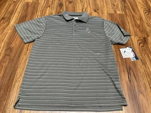 Chicago White Sox Polo Golf Shirt New W/ Tags Gray Striped Men L Large - Picture 1 of 8