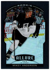 2020-21 Upper Deck Allure Rookies Black Rainbow MIKEY ANDERSON 83 LA Kings UD RC
