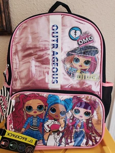 LOL Surprise O.M.G. Rucksack 17" Relfective mit gepolstertem Laptopfach BRANDNEU. - Bild 1 von 8