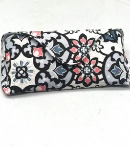 Vera Bradley Eyeglasses Sunglasses Case Lisbon Medallion Floral Hard Shell - Picture 1 of 6