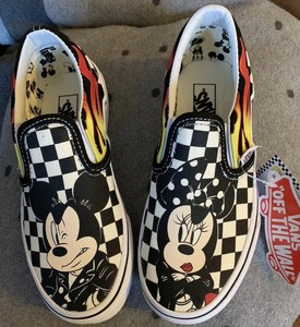 kids checkered vans size 4