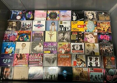 Approx 12000 X CD Albums Job Lot - Dance Opera Now New Classical Rock Movie Punk • 1696.44£