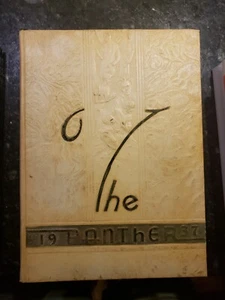 1937 PASCHAL HIGH SCHOOL FT. WORTH TEXAS YEARBOOK THE PANTHER.  - Picture 1 of 5