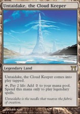 1x Untaidake, the Cloud Keeper HP, English MTG Champions of Kamigawa