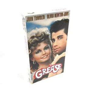 New! Grease (VHS) Fifties Musical Travolta New Sealed With Paramount Watermark - Picture 1 of 8