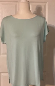 Style&Co Women's Top Short Sleeve Minty Turquoises Color, Size XS $29.50 - Picture 1 of 7