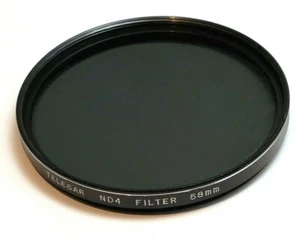 Telesar ND4 Lens Filter screw in 58mm neutral density ND X4 - Picture 1 of 8