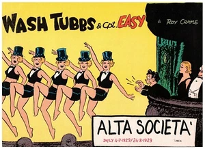 WASH TUBBS & CPT. EASY #22 1975 ITALIAN BRONZE AGE COMIC! - Picture 1 of 2