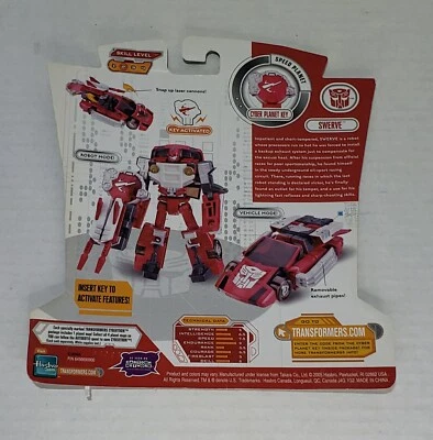 Tarjeta ORIGINAL Transformers Cybertron Swerve solamente Foto 1 de 2
