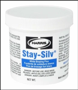 NEW Sealed Harris Stay-Silv White Brazing Flux 1 lb. Jar SSWF1 Free Shipping - Picture 1 of 10
