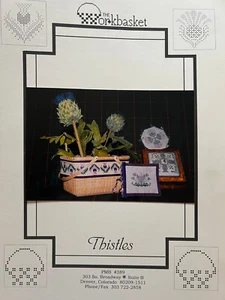 The Workbasket Cross Stitch- Thistles Chart - Picture 1 of 2