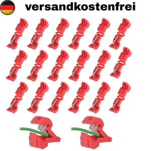 Anschlussklemmen Für Mähroboter, 20 Stück Begrenzungskabel Ladestation T-Abzweig - Bild 1 von 8