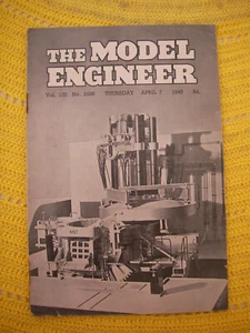 Vintage Model Engineer Magazine 7th April 1949 Trains Boats Cars etc. - Picture 1 of 8
