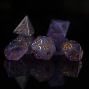Elixir of Slumber Acrylic Dice Set Brand New by Misty Mountain Gaming - Picture 1 of 3
