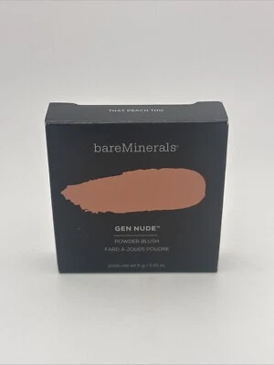 BareMinerals Gen Nude Powder Blush - That Peach Tho 6 g / 0.21 oz BNIB (A2) - Image 1 of 3