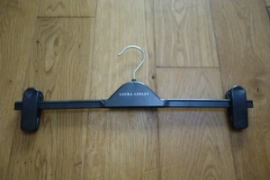 Laura Ashley Logo Clip Coat Hanger for Skirts 40cm Brand New - Picture 1 of 3