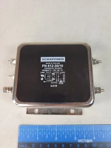 (NEU NOS) Schaffner FN 612-30/10 Stromleitungsfilter - 120/250VAC/50-60Hz - Bild 1 von 5