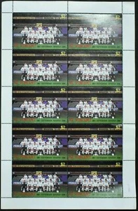 St. Vincent 1987-1988 Tottenham Hotspur Football Team MNH Sheet #V13527 - Picture 1 of 1